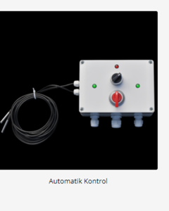 Aniheater heating control/automatic control
